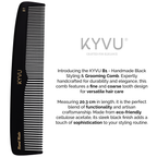 Handmade 20.3 cm Styling & Grooming Comb (B1)