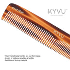 KYVU T1 cellulose acetate close-up showing warm mottled tortoiseshell pattern