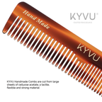 KYVU T4 cellulose acetate close-up showing warm mottled tortoiseshell pattern