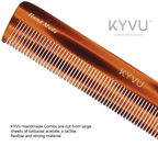 KYVU T9 cellulose acetate close-up showing warm mottled tortoiseshell pattern