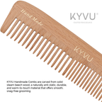 KYVU W7 steam beech wood close-up showing natural grain and untreated finish